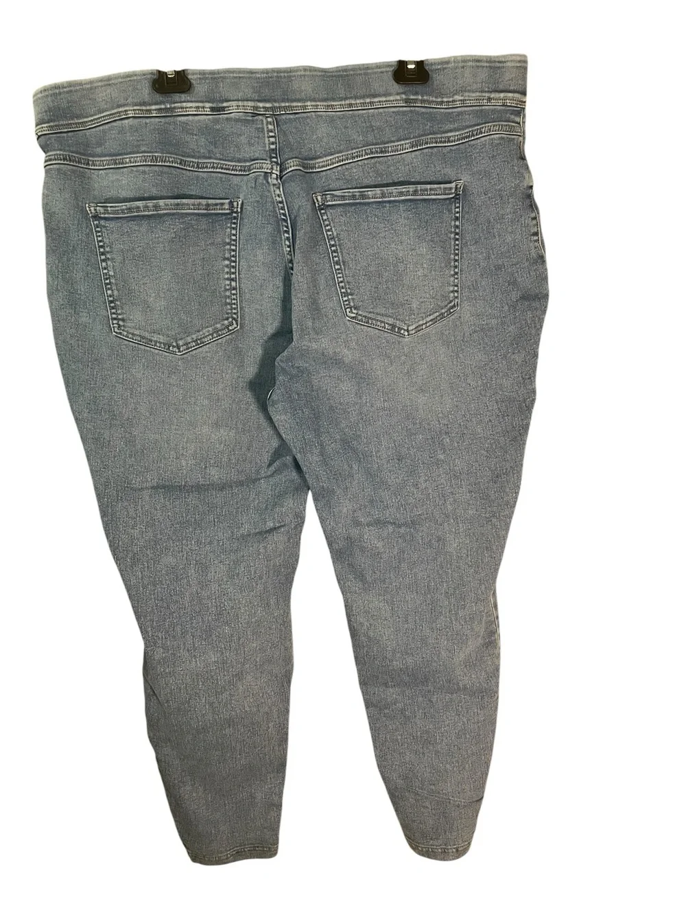 Terra & Sky Light Blue Stretch Jeggings - Picture 3 of 3